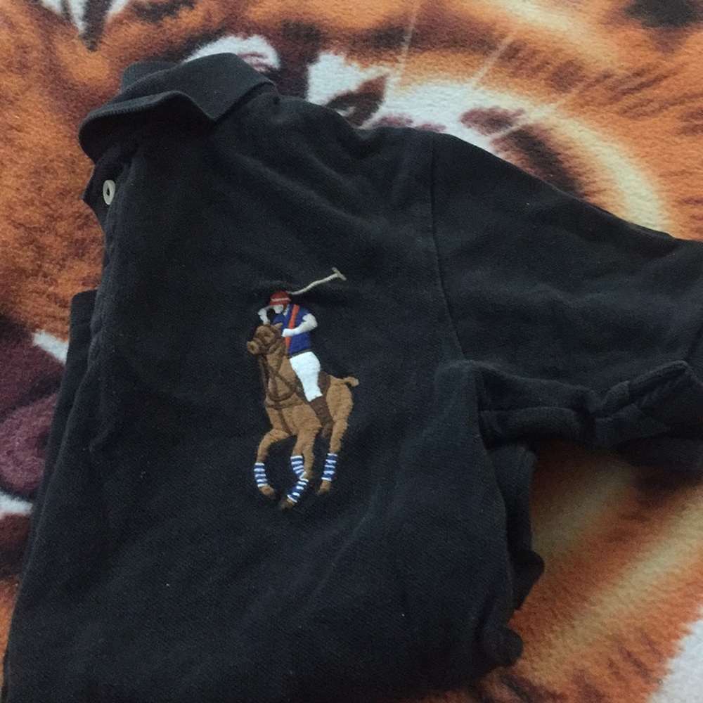 Boys Polo by Ralph Lauren shirt black $10